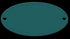 Tür- und Boxenschild "Oval"